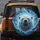 Roaring Polar Bear Sharp Fangs Arctic Blizzard Orange Embers - Wildlife Lover Gift Spare Tire Cover - 5