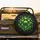 Luminous Neon Green Alien Heads Cosmic Energy - Space Fan Gift Spare Tire Cover - 2