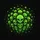 Luminous Neon Green Alien Heads Cosmic Energy - Space Fan Gift Spare Tire Cover - 6