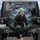 Powerful Grizzly Bear Snarling Bared Teeth Craggy Rocks Forest Storm - Wildlife Lover Gift Spare Tire Cover - 1