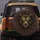 Bear Wolverine Creature Dark Fur Neon Stripes Glowing Green Eyes - Wildlife Lover Gift Spare Tire Cover - 5