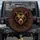 Bear Wolverine Creature Dark Fur Neon Stripes Glowing Green Eyes - Wildlife Lover Gift Spare Tire Cover - 1