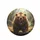 Grizzly Bear Roaring Pine Forest - Wildlife Lover Gift Spare Tire Cover - 4