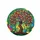 Tree Geometric Stained Glass Mosaic - Outdoor Decor Gift Spare Tire Cover - 4