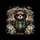 Middle Finger Teddy Bear Hoodie Gold Chain Graffiti - Urban Style Gift for Hip Hop Fan Spare Tire Cover - 6