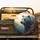 Grizzly Bear Head Autumn Leaves Mountain Forest Wildlife Lover Gift Spare Tire Cover - 2