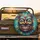 Carved Wooden Totem Face Geometric Tribal Motifs - Outdoor Decor Gift Spare Tire Cover - 2