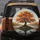 Gnarled Autumn Tree Lake Reflections Rocky Island - Outdoor Enthusiast Gift Spare Tire Cover - 5