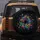 Scattered Paw Prints Cosmic Starlight Night Sky - Pet Lover Gift Spare Tire Cover - 5