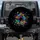 Scattered Paw Prints Cosmic Starlight Night Sky - Pet Lover Gift Spare Tire Cover - 1