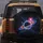 Luminous Neon Ringed Planets Starburst - Adventure Lover Travel Essentials Gift Spare Tire Cover - 5