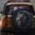 Geometric Lion Head Roaring Fire Glow Cosmic Dust - Wildlife Lover Gift Spare Tire Cover - 5
