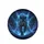 Black Panther Blue Lightning Cosmic Stars - Wildlife Lover Gift Spare Tire Cover - 4