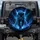 Black Panther Blue Lightning Cosmic Stars - Wildlife Lover Gift Spare Tire Cover - 1