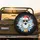 Santa Claus Rock On Gold Chain HO - Christmas Holiday Gift Spare Tire Cover - 2