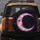 Crescent Moon Face Cosmic Stars Streaks - Travel Essentials Gift Spare Tire Cover - 5