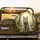 Majestic Wolf Deep Forest Moss Covered Trees Ground Golden Light - Wildlife Lover Gift Spare Tire Cover - 2