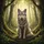 Majestic Wolf Deep Forest Moss Covered Trees Ground Golden Light - Wildlife Lover Gift Spare Tire Cover - 6