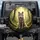 Majestic Wolf Deep Forest Moss Covered Trees Ground Golden Light - Wildlife Lover Gift Spare Tire Cover - 1