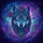 Wolf Head Mandala Feathers Cosmic Sky - Wildlife Lover Gift Spare Tire Cover - 6