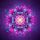Cosmic Mandala Flower Starry Nebula - Boho Lifestyle Gift for Yoga Lover Spare Tire Cover - 6