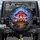 Luminescent Mushroom Houses Fireflies Night Sky - Fantasy Home Decor Gift Spare Tire Cover - 1