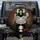 Grim Reaper Toilet Newspaper Reading Beware Text - Eerie Home Decor Gift for Horror Fans Spare Tire Cover - 1