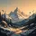 Sunset Mountain Evergreen Forest Path - Outdoor Adventure Gear Gift Spare Tire Cover - 6