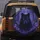 Black Wolf Glowing Purple Eyes Enchanted Forest - Fantasy Lover Gift Spare Tire Cover - 5