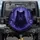 Black Wolf Glowing Purple Eyes Enchanted Forest - Fantasy Lover Gift Spare Tire Cover - 1