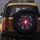 Vibrant Starbursts Stardust Night Sky Vehicle Decor Gift for Space Enthusiast Spare Tire Cover - 5