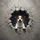 Smiling Jack Russell Dog Emerging from Fractured Stone - Dog Lover Gift Spare Tire Cover - 6