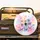 Group of Five Pastel Labrador Retrievers Floating Hearts - Dog Lover Everyday Gift Spare Tire Cover - 2
