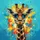Giraffe Wearing Sunglasses - Wildlife Lover Gift for Safari Enthusiasts Spare Tire Cover - 6