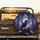 Black Raven Crystal Ball Gothic Stained Glass - Fantasy Lover Home Decor Gift Spare Tire Cover - 2