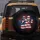 Patriotic Paw Print American Flag - Independence Day Gift for Veterans Spare Tire Cover - 5