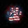 Patriotic Paw Print American Flag - Independence Day Gift for Veterans Spare Tire Cover - 6