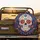 Sugar Skull Flowers Leaves Filigree - Dia de los Muertos Celebration Gift Spare Tire Cover - 2