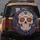 Sugar Skull Flowers Leaves Filigree - Dia de los Muertos Celebration Gift Spare Tire Cover - 5