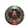 Young Black Woman Purple Hibiscus Tropical Jungle - Tropical Lifestyle Gift Spare Tire Cover - 4