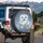 Majestic Snowy Owl Orange Eyes Arctic Winter - Wildlife Lover Gift for Owl Lover Spare Tire Cover - 3
