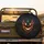 Menacing Fiery Eyed Saw-toothed Face - Halloween Decor Gift for Horror Lover Spare Tire Cover - 2