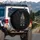 Scratching Cat Claw Marks Dark Surface - Cat Lover Everyday Gift Spare Tire Cover - 3