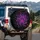 Glowing Walking Animal Paw Prints - Travel Essentials Pet Lover Gift Spare Tire Cover - 3