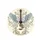 Acoustic Guitar Feathered Wings Rococo Floral Filigree - Music Lover Travel Gear Gift Spare Tire Cover - 4