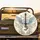 Acoustic Guitar Feathered Wings Rococo Floral Filigree - Music Lover Travel Gear Gift Spare Tire Cover - 2