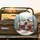 Vintage Travel Trailer Christmas Snow Forest - Holiday Decor Gift Spare Tire Cover - 2