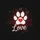 White Paw Print Red Heart Love Script Symbol - Everyday Affection Expression for Pet Lovers Spare Tire Cover - 6