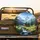 Log Cabin Mountain Stream Waterfalls Alpine Peaks - Outdoor Adventure Enthusiast Gift Spare Tire Cover - 2