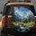 Log Cabin Mountain Stream Waterfalls Alpine Peaks - Outdoor Adventure Enthusiast Gift Spare Tire Cover - 5